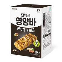 엄마사랑 단백질 영양 바 550g(22개입), 6팩