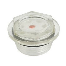 유리 압축기 압착기 흡착기 수나사 직경 26mm 플라스틱 공기 오일 레벨 사이트 글래스 클리어 투명