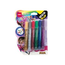 델리 반짝이풀 일반 12ml x 6종 세트 EA71101, 골드, 실버, 레드, 그린, 블루, 퍼플, 3세트