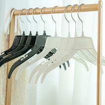 국내생산 자국방지 논슬립 바지걸이 옷걸이 모음, 슬림걸이 블랙 10개
