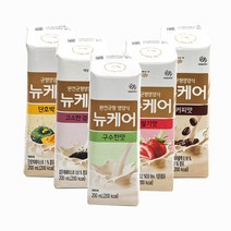 뉴케어 구수한맛 고소한검은깨 딸기 커피 단호박 200ml 1팩, 딸기맛 200ml 1팩