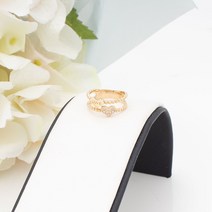 루키스톤 14k 제니비 하트 애끼 반지 14k반지