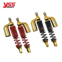 18-20 / 2021 혼다 PCX125 튜닝 가스쇼바 YSS 쇼바 블랙 골드 CBS 전용 리어 서스펜션 350mm, Red Gold - 레드 골드