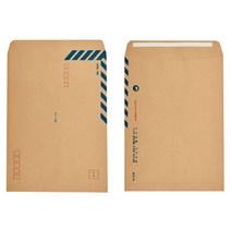 행정 각대봉투 A4 테이프 부착형 10매