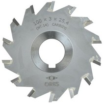 한국특수 사이드밀링커터(초경) 100*6T