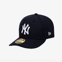 [백화점매장 정품출고] 뉴에라 야구모자 볼캡MLB 어센틱 뉴욕 양키스 게임 로우 프로파일 사이즈캡 네이비70360653