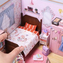 미니를사랑하는사람들 미니어처 DIY 원목 침대 만들기(16시까지 당일발송)