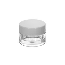 PETG 헤비브로우 크림용기 흰색캡 고급형 5g 10g 15g 30g 50g 100g 150g, PETG 헤비브로우 10g 크림용기 고급형 흰색캡