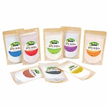 KA미술재료 Eco 매직 파우더 8색 세트 천연물감, 본상품