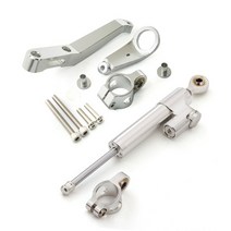 바이크 오토바이 스태빌라이저 댐퍼 브래킷 혼다 호환CBR954RR CBR929RR CBR 954 929 RR CNC 알루미늄 스티어링 CBR900RR 00-01, [14] Damper n Bracket D