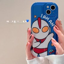 애니메이션 슈퍼맨 IPHONE13PROMAX 사과아이폰 1211 핸드폰케이스 XR 커플 XS 큐트 X실리콘, 에어쿠션 IMD 블루 밑간 슈퍼맨, 사과아이폰 12promax
