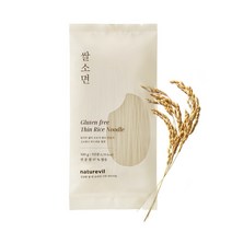 우리쌀 97% 글루텐프리 쌀국수 소면 500g, 1개