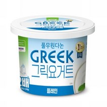 풀무원다논 그릭요거트 플레인 450G 발효유 그릭요거트 플레인요거트, 기본