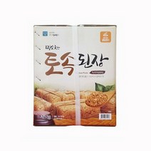 식자재 미소찬 토속 된장 14kg, 1개