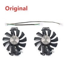 ZOTAC GTX950 GTX960 GTX1060 4G PCI-EDC 그래픽 카드 팬용 75MM 냉각 팬 GA81S2U 12V 0.38A 4 핀, CHINA|Original Fan
