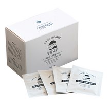 개별포장 생활덕후 깔끄미 신발 클리너 / 휴대용 운동화 세탁 얼룩제거, 2세트(50매입)