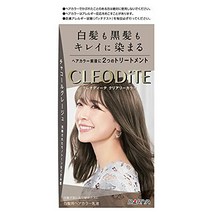 클레오디테 클리어리 칼라 [챠콜 그레이지] (의약 부외품) 백발 염색 칠라 호라 백발 헤어 컬러 クレオディーテ クリアリーカラー [チャコールグレージュ] (医薬部外品) 白髪染め チラホ