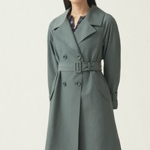 올리비아로렌 빅 카라 볼륨소매 트렌치코트 _VOC EBXF8341 BL