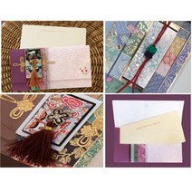 예단비드리는법 전통 자개 수공예 국산 예단봉투세트 부모님용돈 어버이날 세벳돈