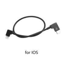 DJI 디지아이 용 데이터 케이블 오즈모 포켓 Pocket 2/매빅 MINI 3 PRO 변환 충전 커넥터 Type-C Android Micro-USB IOS 어댑터 라인 폰, [01] Black