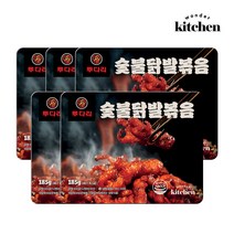 [원더키친] 투다리 숯불닭발볶음 5팩, 단품