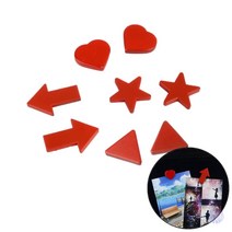 2P 디자인 자석 자석 자석홀더 메모홀더 자석 메모홀더, 화살표