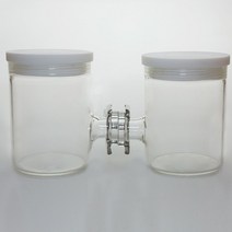 H형 이온 프로톤 교환막 실험용 전기 화학 이중 전해질 산수소 장치, 05 U-300ml
