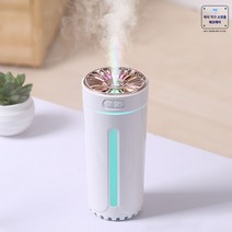 스마트 차량용 공기청정기 살균기 카니발 테라피 자동차 환기 멀티 에어 무선 오존 음이온, [플러그인화이트]디퓨저1병+
