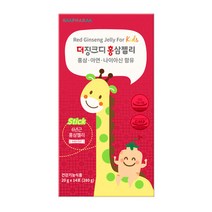 [지엠팜] 더징크디 홍삼젤리 14일분 6년근 어린이 면역