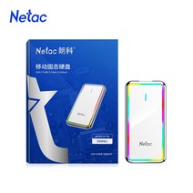netac 외장 ssd 500gb 250gb 휴대용 ssd 1tb 2tb ssd 외장 하드 드라이브 usb 3.2 type c 외장 솔리드 스테이트 드라이브 노트북, 협력사, rgb 외장 ssd