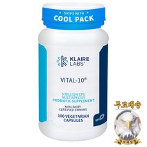 미국산 클레어랩스 바이탈 10 100정 Vital-10 프로바이오틱 유산균 Klaire Labs 선물증정