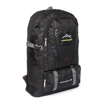 DMK615574*디아코니아* 탑마운틴 수납확장 대형 등산가방(블랙) 백패킹 배낭