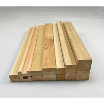 오비끼 각목 원목 자재 목공소 발코니 조경 부식방지, 두께5.4cmx너비5.4cmx길이4m