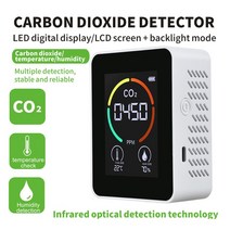 가스 누설 감지기 누출 측정기 탐지기 휴대용 경보기 캠핑용 가정용 실내 CO2 센서 CO2 측정기 디지털 공기 감지기 지능형 공기 품질 분석기 가정용 대기 오염 가스 감지기, 협력사, 한개옵션0