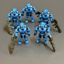 Mega Conrux Halo Bloks UNSC 마린 스파르탄 리콘 도주 아비터 MOTU He man Elite Ultra 빌딩 블록 마이크로 액션 피규어, [68] MB2026