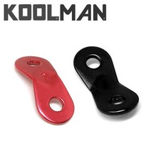 KOOLMAN(쿨맨) 땅콩스토퍼 6mm 레드 10개, 땅콩스토퍼 레드10개