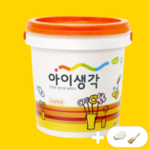 [N사 최다판매]방문페인트 삼화 아이생각 수성목재 1L 친환경 반광페인트, 주황, 1개