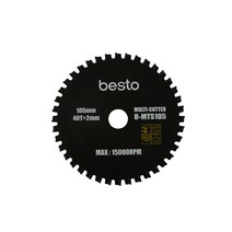 베스토 멀티쏘 B-MTS105 4인치 다용도 멀티 팁쏘 톱날, 단품