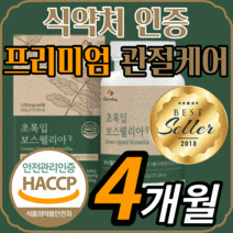 프리미엄 보스웰리아 akba kba 초록입 초록잎 홍합 보수 보이스 보슬 웨리아 윌리아 엘리아 보셀리아 성인 남성 여성 남자 여자 노인 관절 연골 무릎 무릅 어깨 뼈 건강 보충제, 240정(4개월)