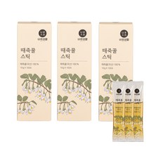 바로생활 때죽꿀 스틱 10포, 3박스(30포)