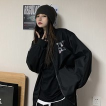 야구점퍼 베이스볼 폴리 윈드자켓 커플 야구유니폼 단체과점퍼 봄가을용