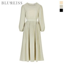 블루레이스 블루레이스 모던플리츠롱원피스_B2S1OP3171