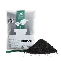 바이오차 소포장 2L 나무 숯 보비력 향상 친환경 유기 자재 토지 개량 효과, 1개
