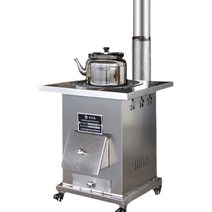 화목난로 가정용 스테인레스 겨울 실내 사무실 곤로, 60cm+부속+50cm웍(3m연통)