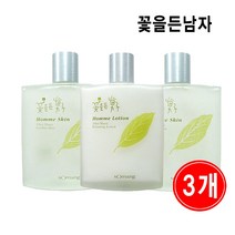 꽃을든남자 남성화장품 옴므 스킨 로션 140ml 선택3개 기초화장품, 1개, 로션 1개+스킨 2개