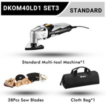 전동 임팩 드릴 렌치 드라이버 다이나믹 에어쿠션 데코 새로운 220V DKOM40LD1/2 전기 다기능 진동 도구 트리머 액세서리와 가변 속도를 보았다, CHINA, DKOM40LD1 S3
