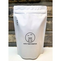 중국운남커피 백호산 원두 200g 500g (누베스아모르), 홀빈
