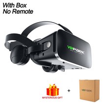 게임 가상현실 VR VR 안경 가상 현실 블루투스 헤드셋 3D VR 스마트 안경 헬멧 스마트 폰 4.7-6.7 인치 렌, 05 With Box No Remote