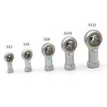 볼 베어링 암컷 SI T/K PHSA 좌우 조인트 메트릭 나사산 로드 엔드 커넥터 5mm 6mm 8mm 10mm 12mm 14mm, Right Hand, SI10 10x1.5