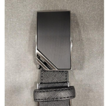 NC불광점 예작 **명품 벨트 빅세일** 블랙 오각 하단 장식 버클 분체 자동 가죽 벨트YJ3ST1151BK